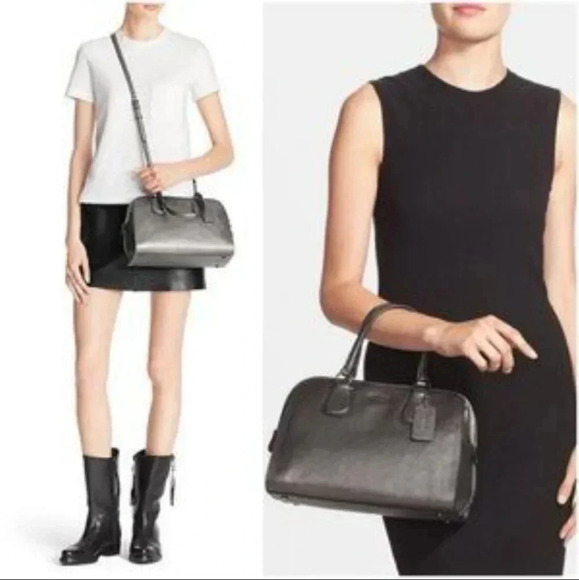 Coach Nolita Gunmetal Dark Grey Bag - Picture 2 of 16